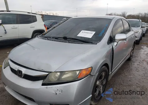 2010 Honda Civic Ex-L from USA, damaged, VIN 2HGFA1F90AH504677